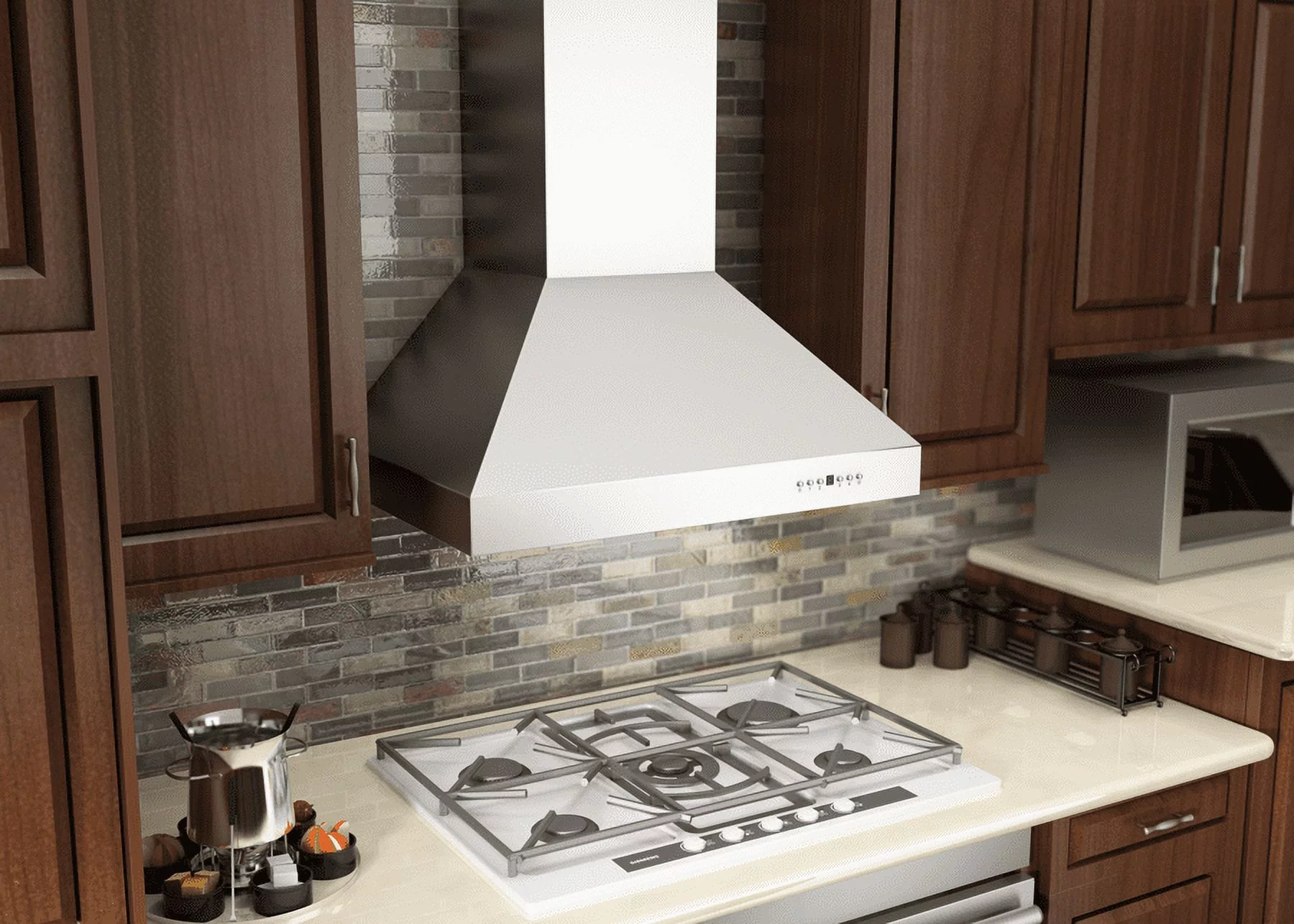 ZLINE 30 in. 900 CFM Professional Wall Mount Range Hood in Stainless Steel (697-30)