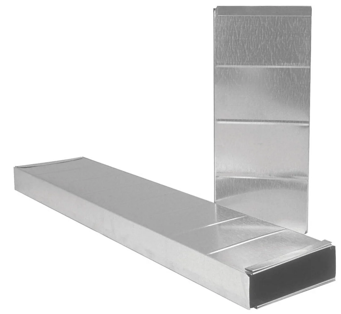 Imperial 47680 24 in. Galvanized Steel Stack Duct - Pack of 12