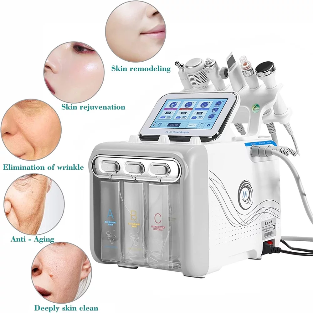 JinYi 6 in1 Water Dermabrasion Deep Cleansing Hydro Dermabrasion Hydra Facial Machine