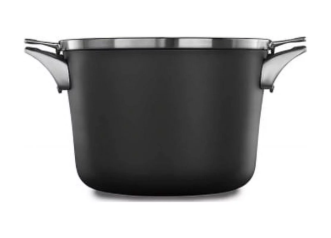 Calphalon Premier Space Saving Hard Anodized Nonstick 8 qt. Covered Stock Pot