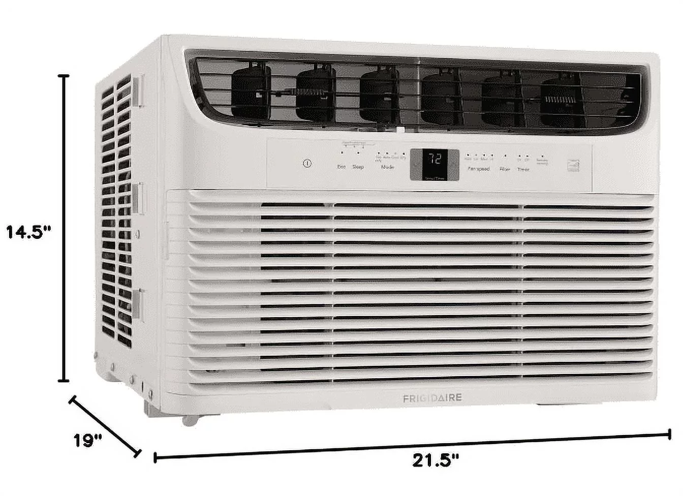Pre-Owned Frigidaire FFRE103WAE Window Air Conditioner, 10,000 BTU, White (Fair)