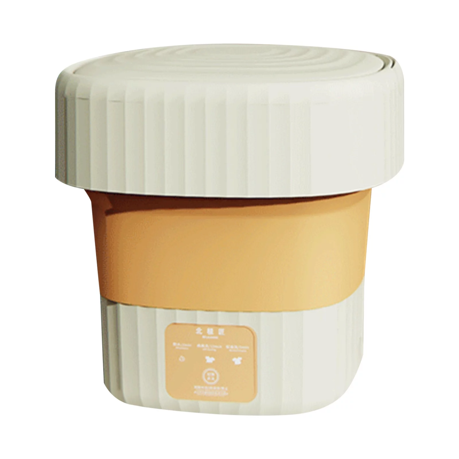 Back to School Savings! Feltree Small Mini Folding Washing Machine Portable Fully Automatic Cleaning Machine Dormitory Artifact