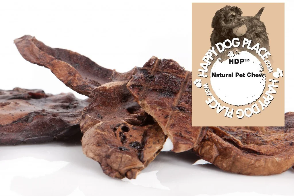 HDP Lamb Munchies Sliced Lamb Lung  Similar to Baa Baa Q Made in USA Flavor:Lamb Size:1 LB
