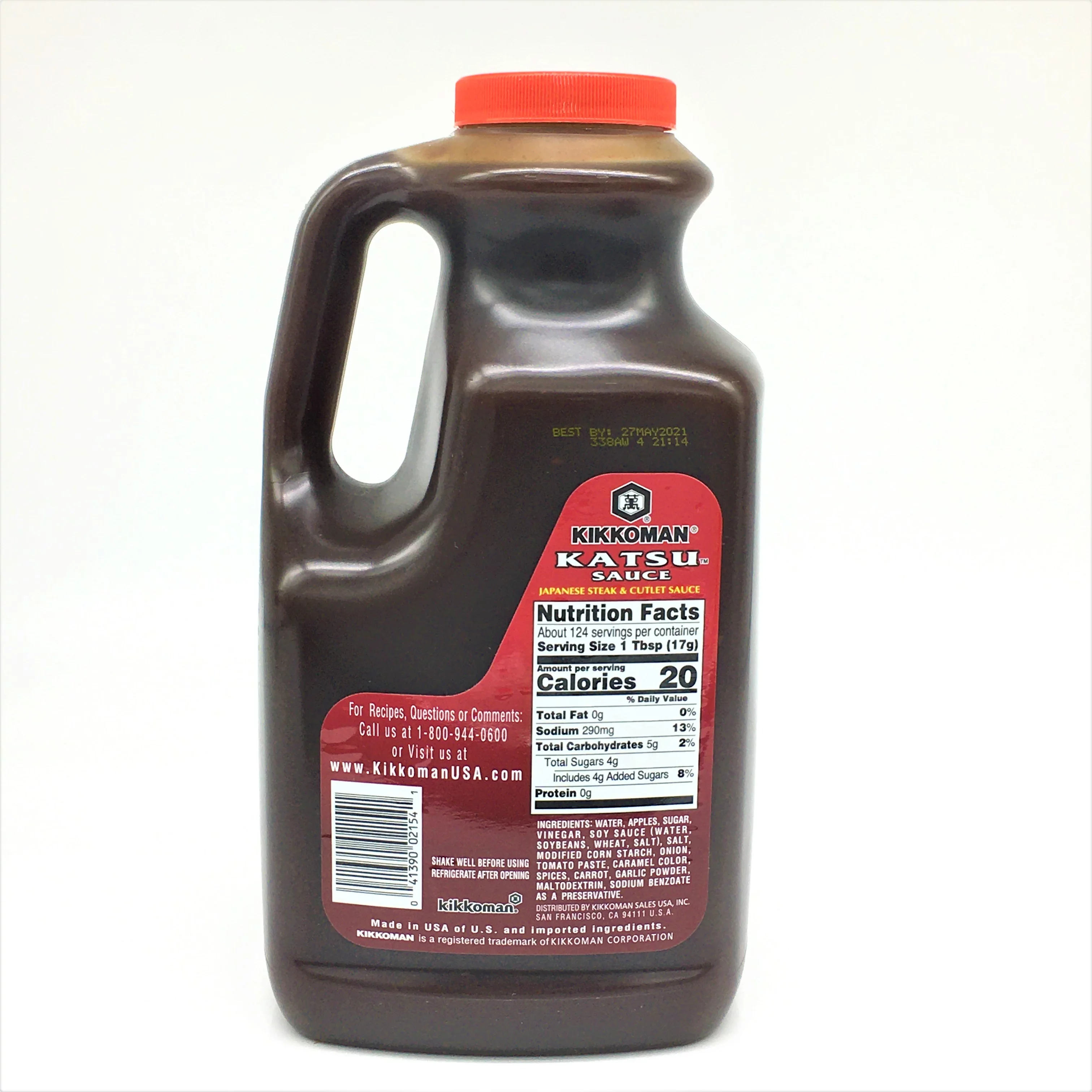 Kikkoman Katsu Sauce, Japanese Steak & Cutlet Sauce 4 lb 11 oz