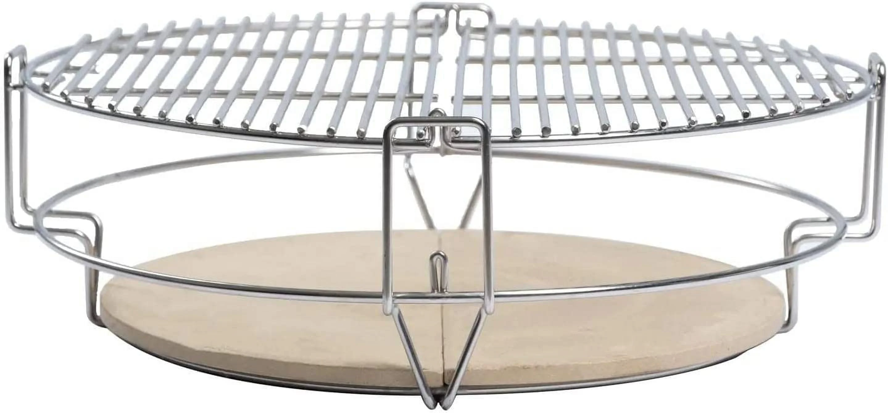 Flexible Cooking System For 21-Inch Kamado Grill & Smoker