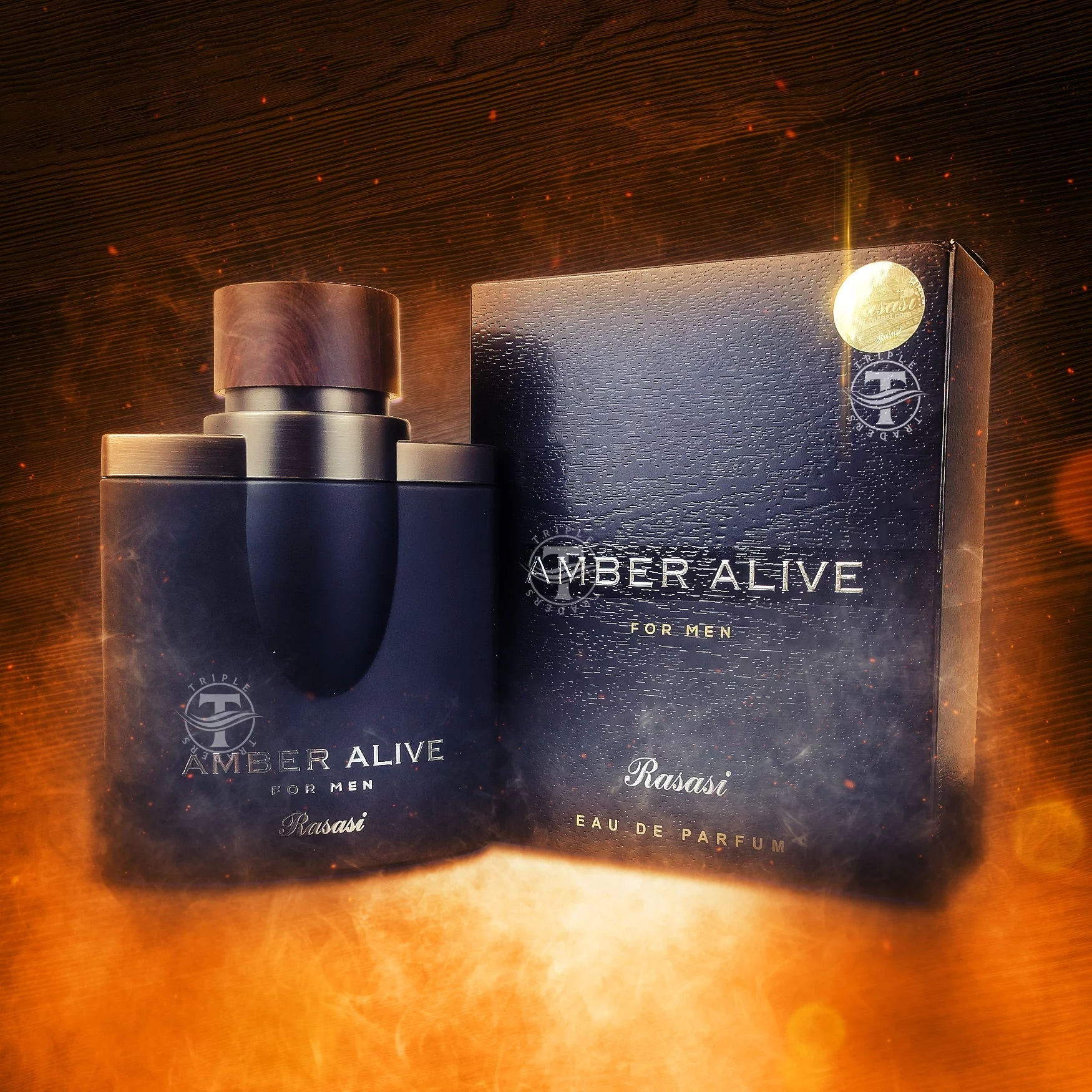 Amber Alive for Men Eau De Parfum by Rasasi 100ml 3.4 FL OZ