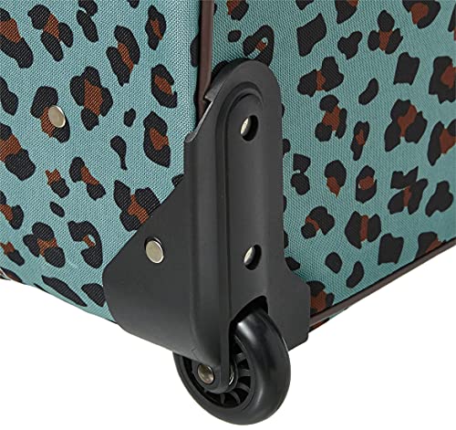 Rockland Fashion Expandable Softside Upright Luggage Set, Charcoal, 2-Piece (14/19)