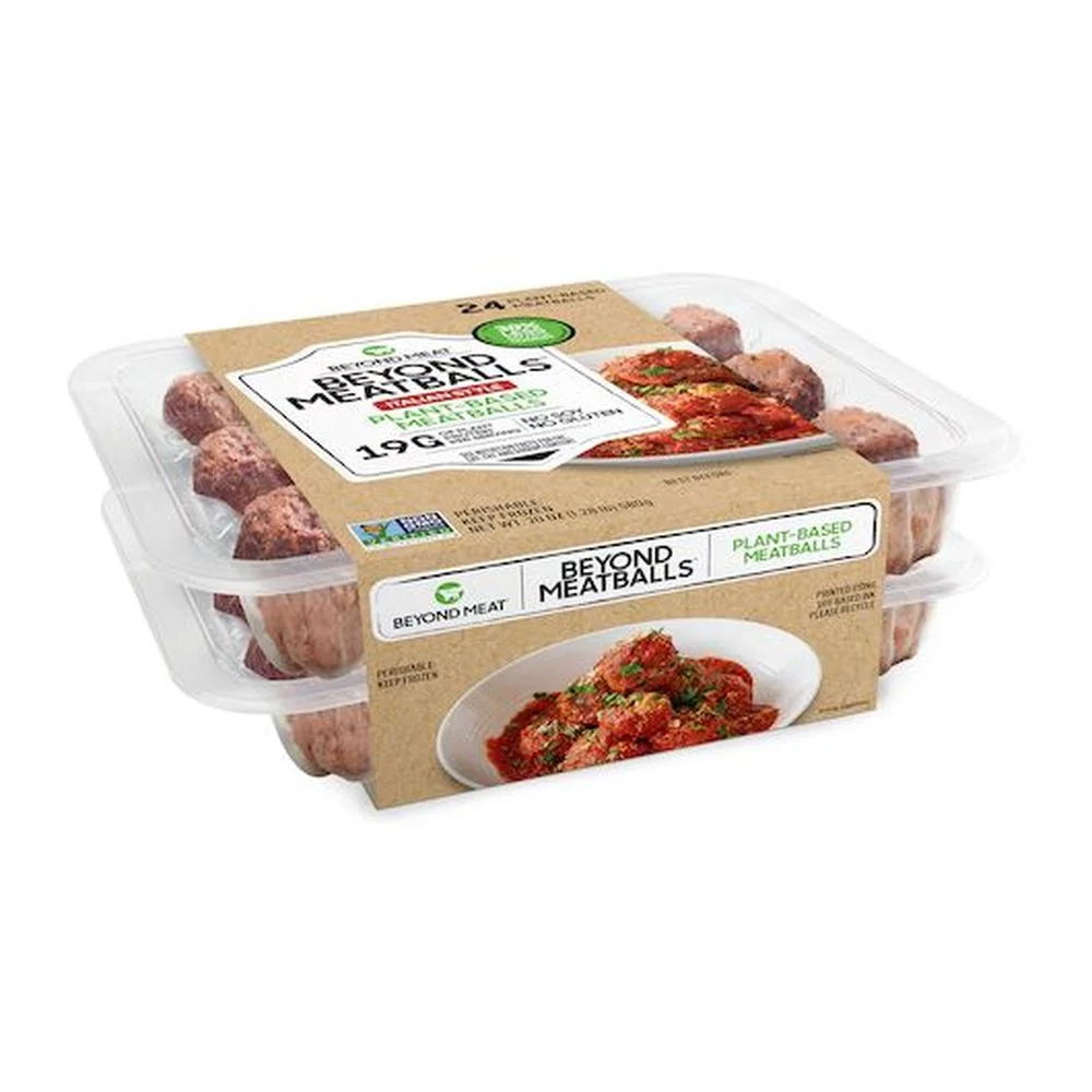 Beyond Meat Ready To Cook Plant Based Meatballs, 20 Ounce -- 16 per case