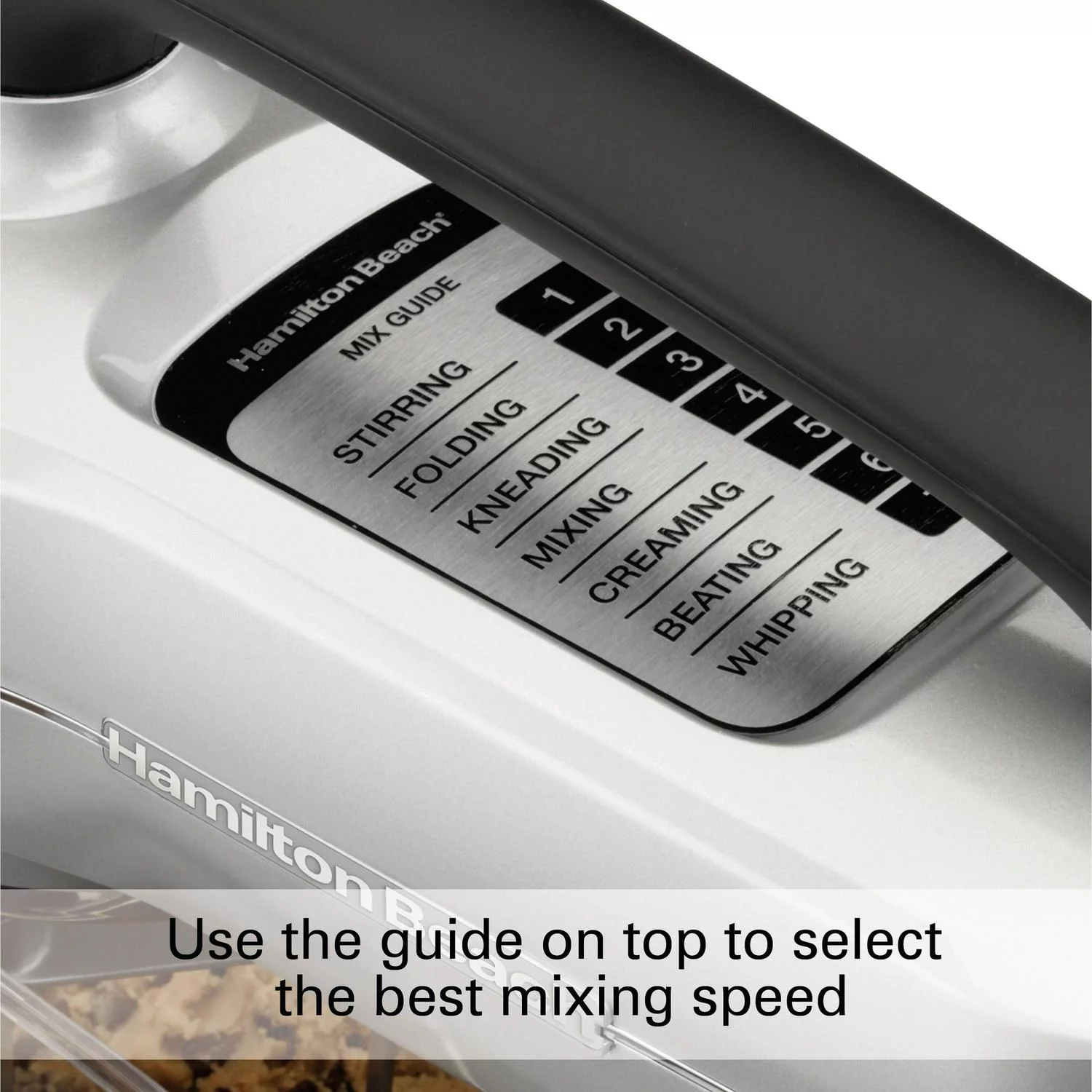 Hamilton Beach 4 Qt. 7-Speed Tilt Head Stand Mixer Black