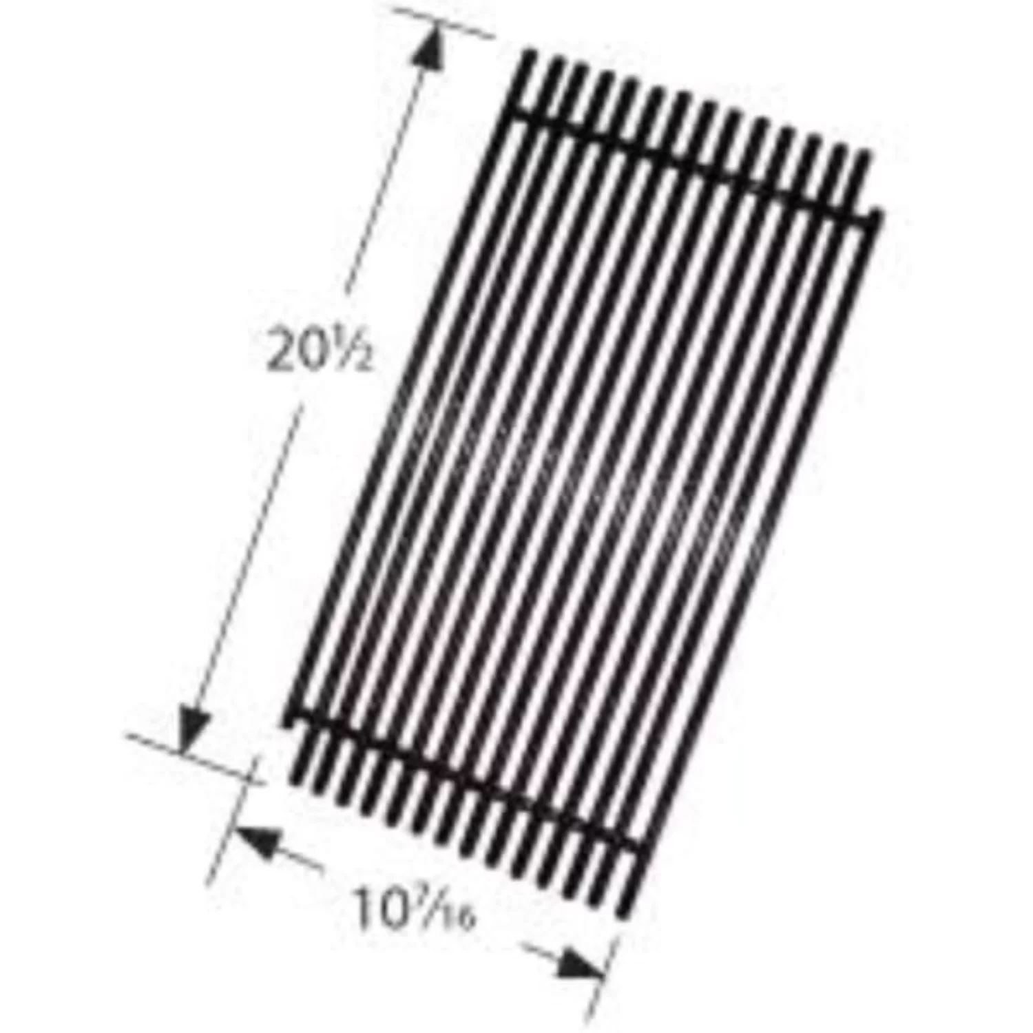 BBQ Grill DCS Grate Grill Porcelain Steel Wire 10 7/16 by 20 1/2 BCP54801