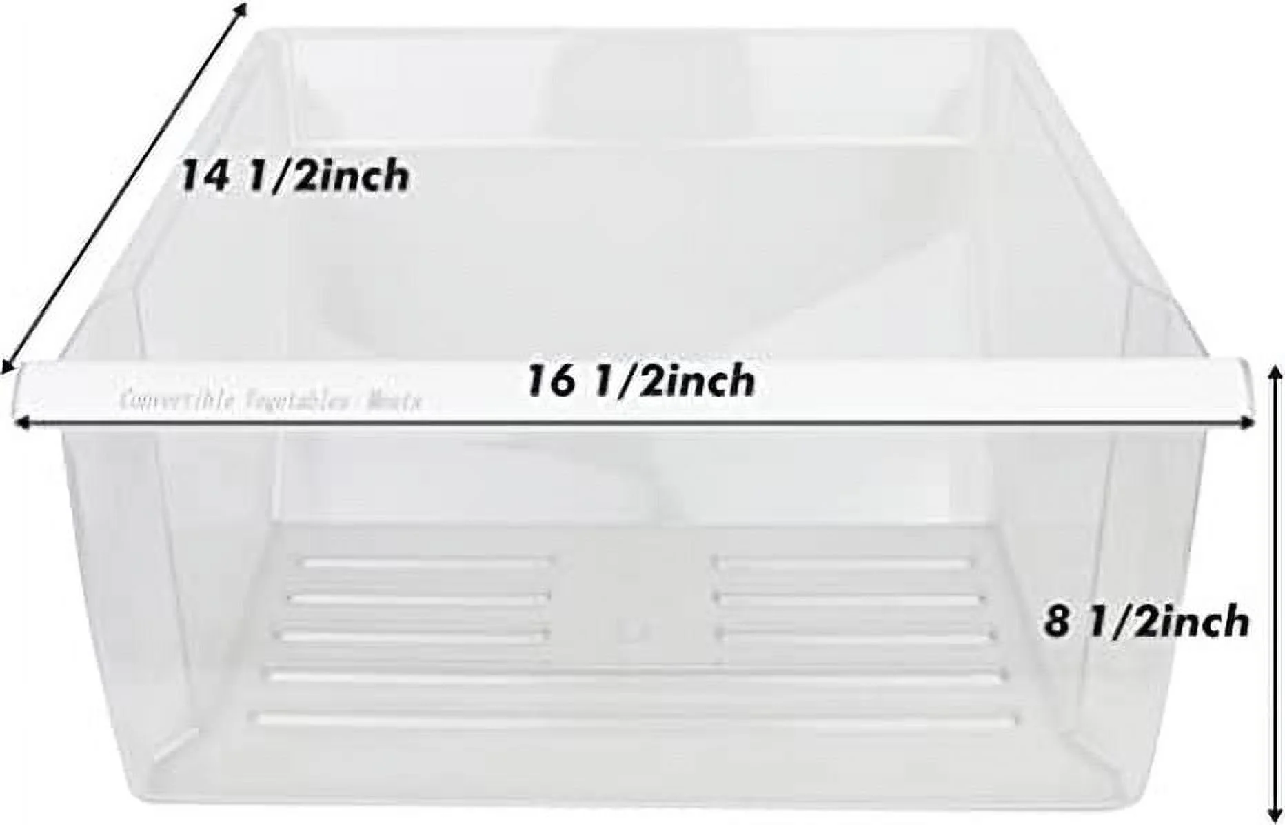 2188664 Crisper Bin (Lower) Compatible with Whirlpool Refrigerator - WP2188664