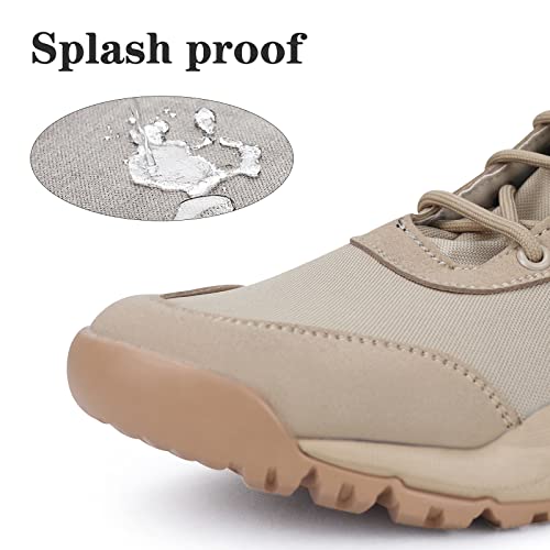 Tactical Boots for Men Lightweight Military Combat Boots Waterproof Comfortable for Work & Security