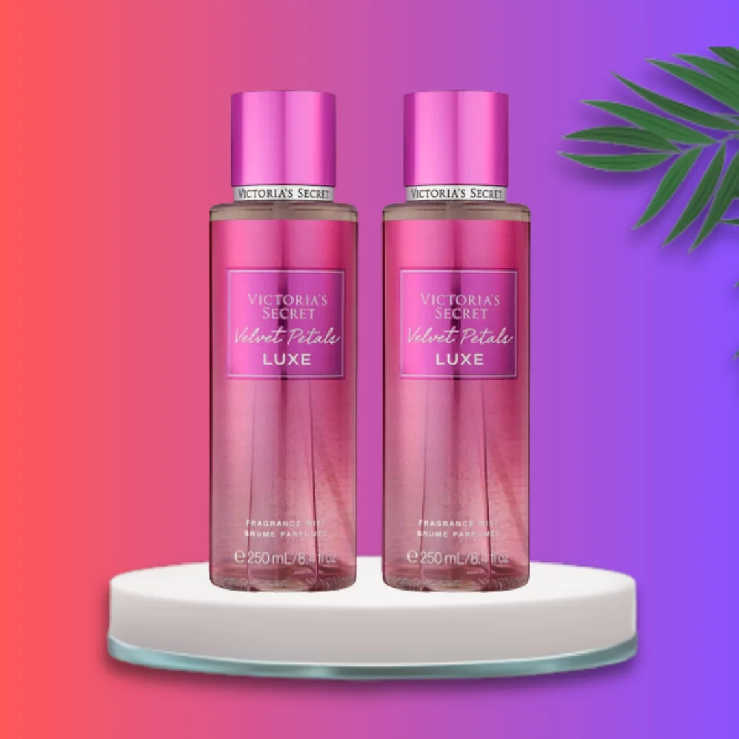 Victoria's Secret Velvet Petals Luxe Fragrance Mist (Pack Of  2)