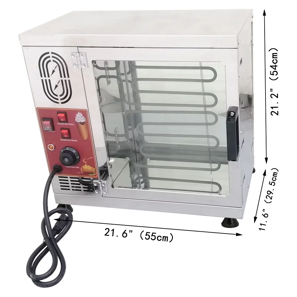 Techtongda Chimney Cake Roll Maker Chimney Toaster Cooking Bread Oven Bakery Ovens 16 Rollers Kitchen