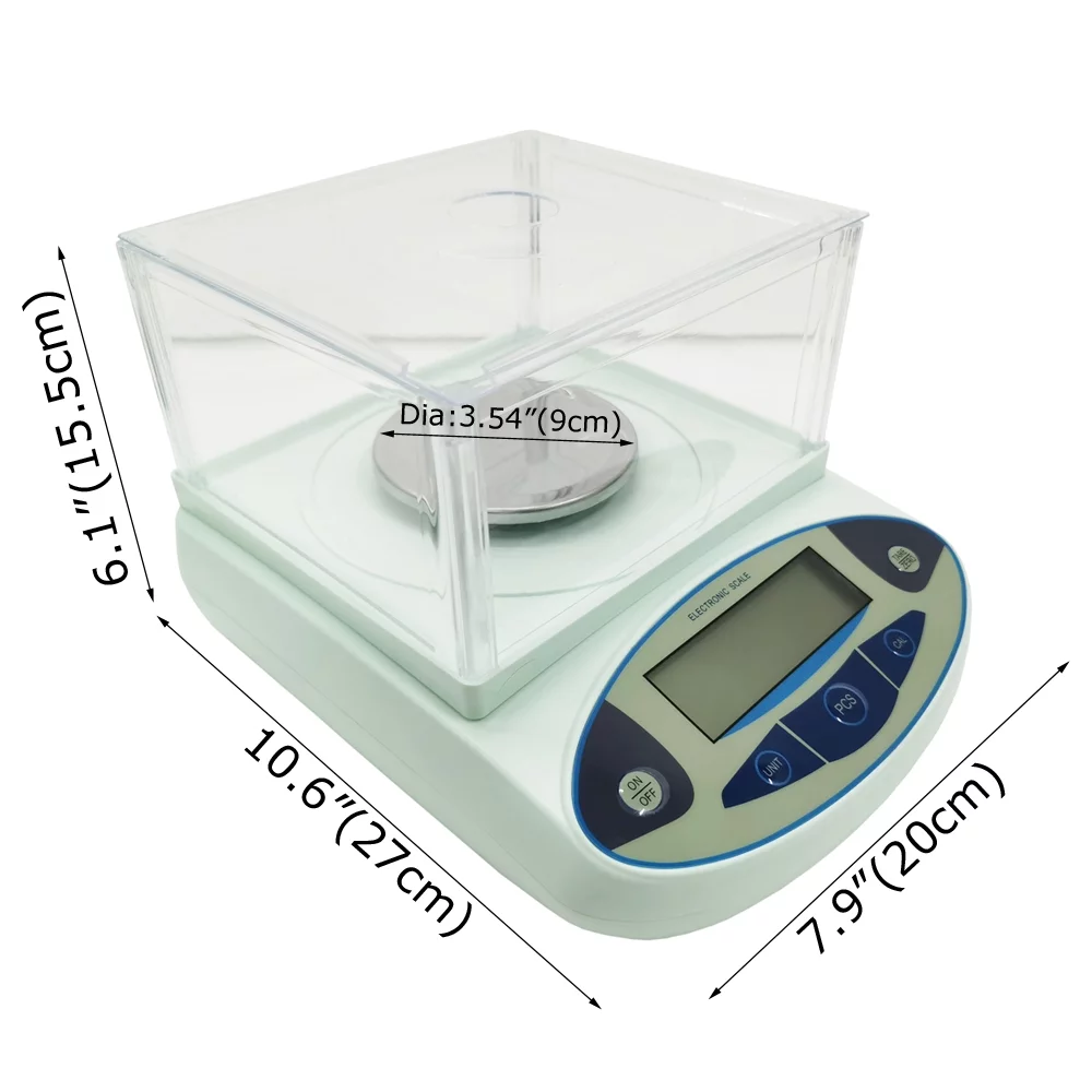 Techtongda Lab Scale 0.001g Weighing Scale Electronic Balance High Precision Electronic Analytical Balance