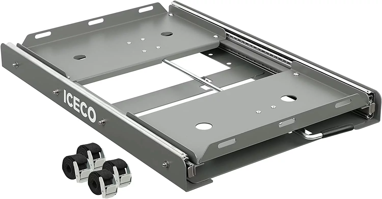 ICECO Slide Mount for JP30 JP40 JP50 Portable Refrigerator, Freezer Slide(Not Suitable for JP42)