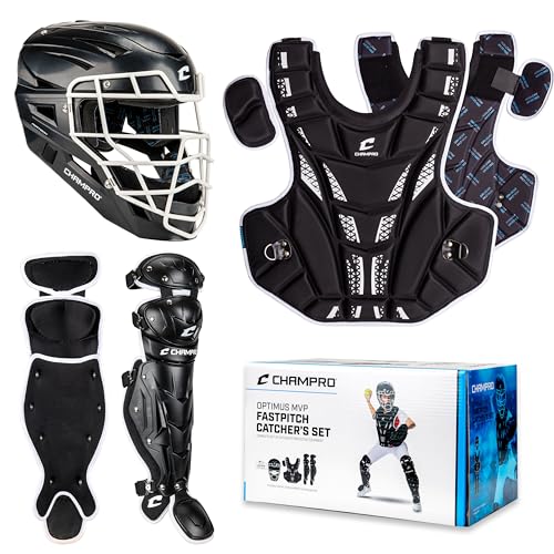 CHAMPRO CHAMPRO Fastpitch Softball Catcher's Set - Headgear