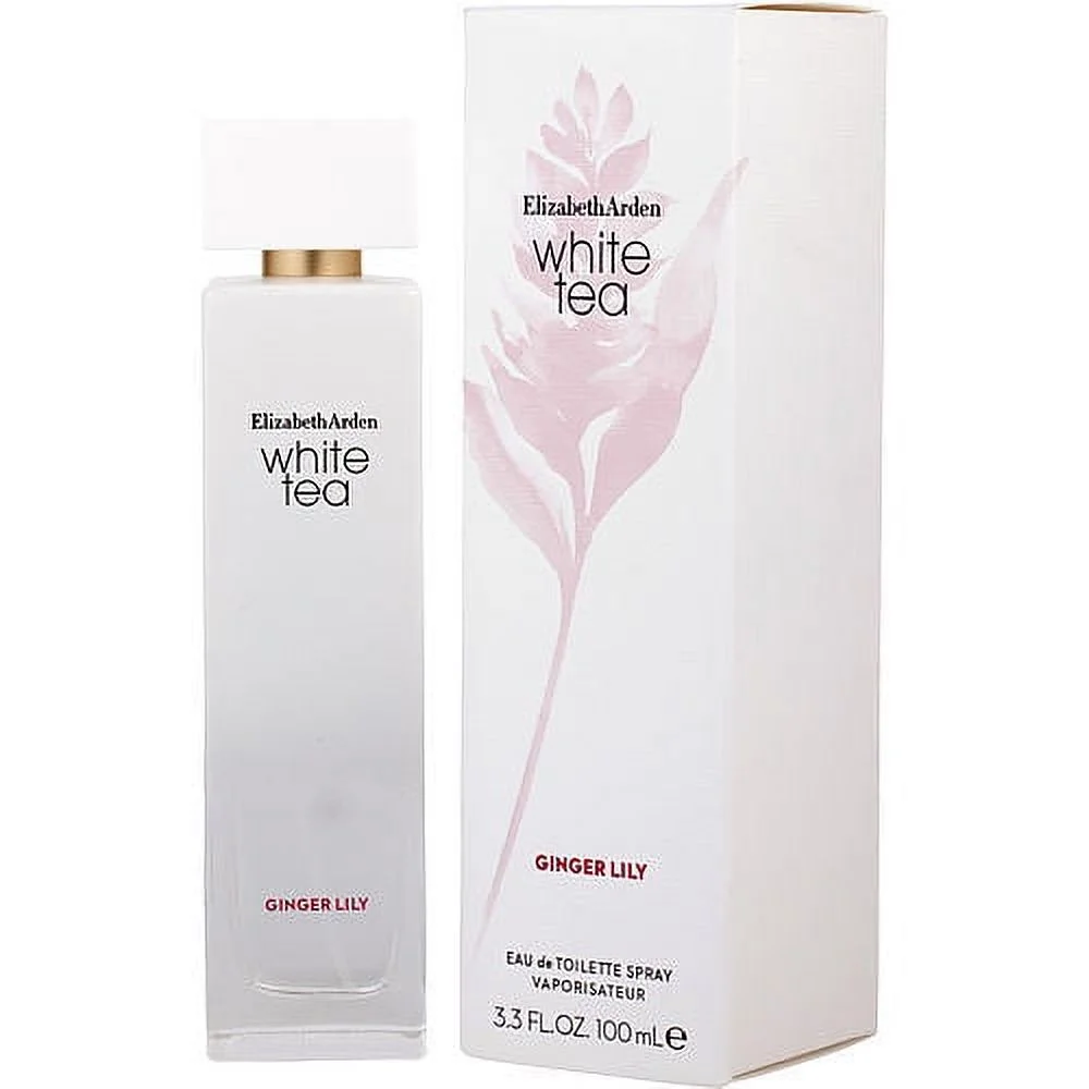 WHITE TEA GINGER LILY 3.4 oz EDT Spray for Women - Exude Refreshing Elegance