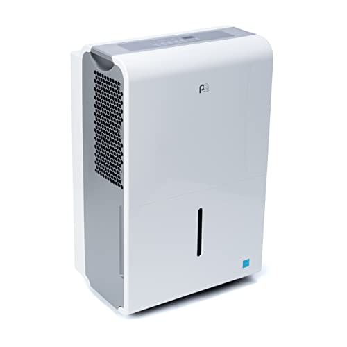 Perfect Aire 35-Pint, 3,000 Sq. Ft. ENERGY STAR Dehumidifier With Continuous Drainage Option (Hose Not Incl.), Ultra-Quiet Operation - Ideal for Medium-Sized Rooms & Basements