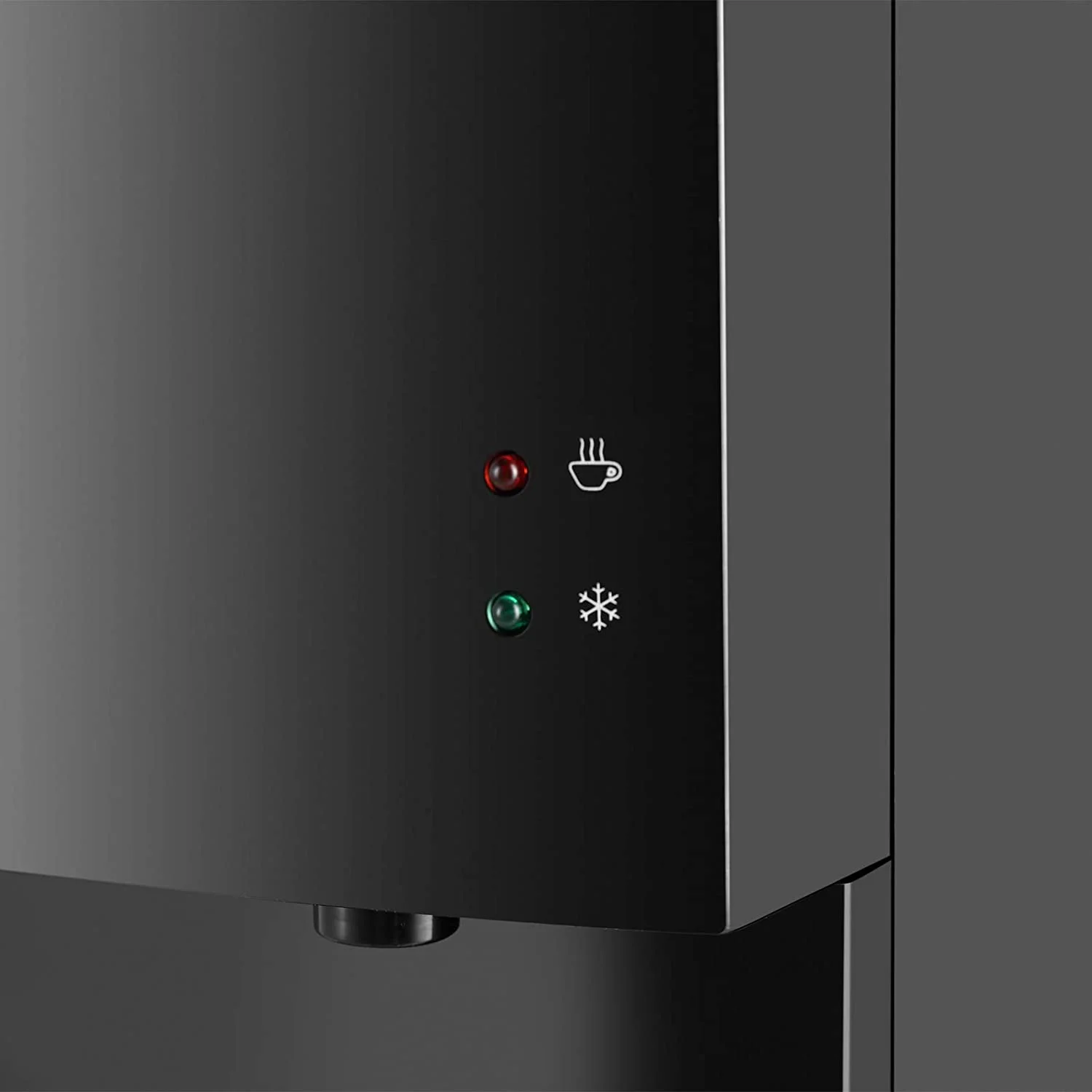 5 Gallon Hot Cold Water Dispenser Cooler Top Loading with Child Safety Lock (Black)