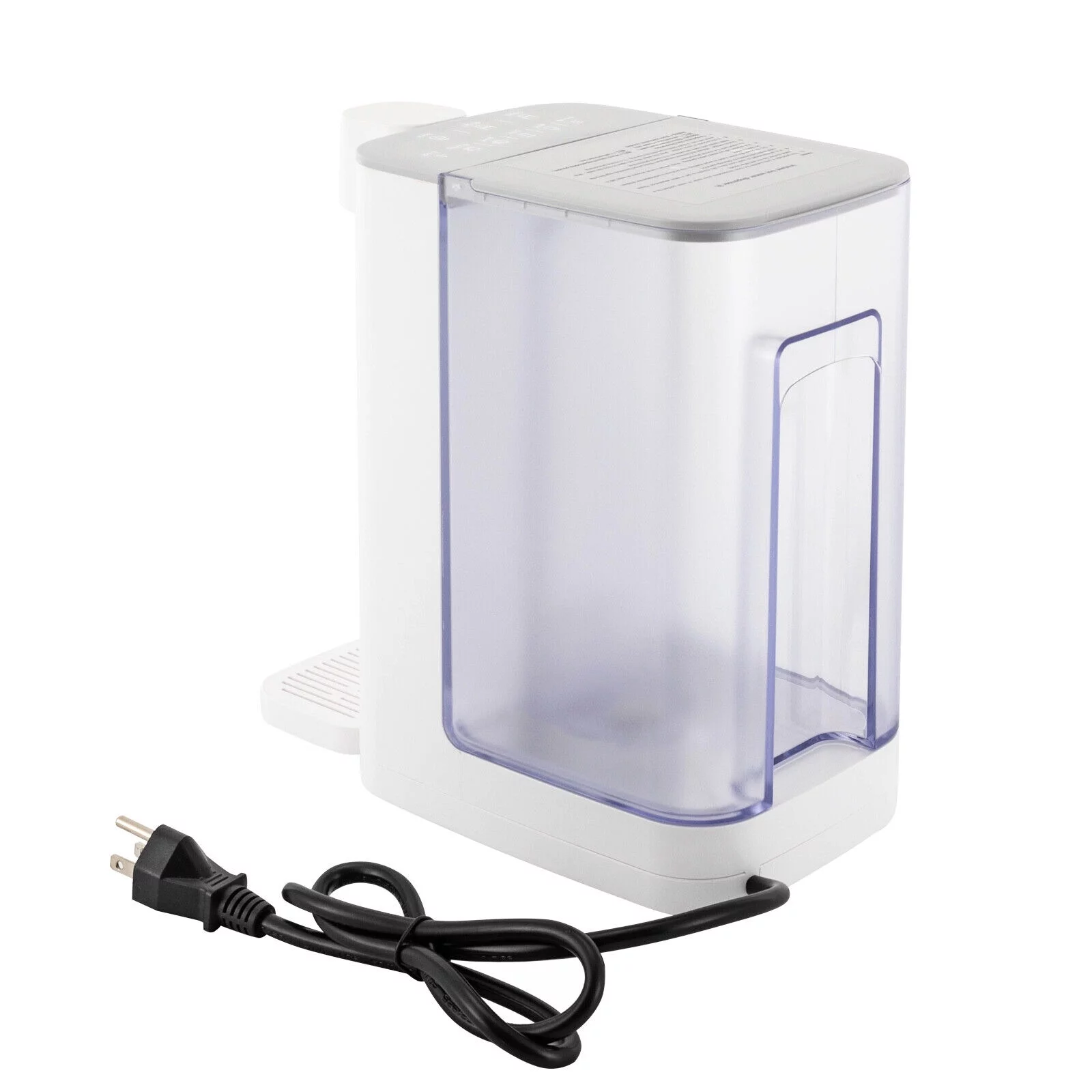 ZhdnBhnos 2000W 3L Instant Hot Water Dispenser Electric Kettles Small Countertop Drinking Machine 5 Temperatures Adjustable