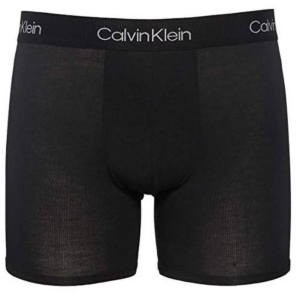 Calvin Klein Mens 3 Pack Body Modal Boxer Briefs (Medium, Black/Grey/Black)