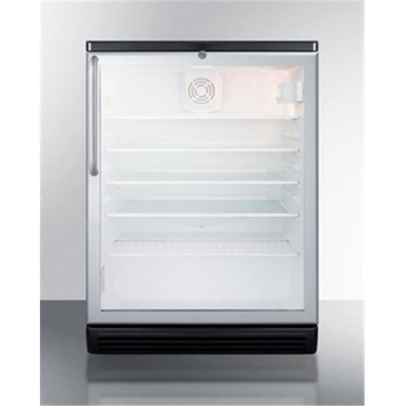 SUMMIT SCR600BGLBITB  SPECIALTY REFRIGERATOR