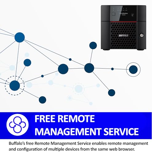 BUFFALO TeraStation 3230DN 2-Bay 4TB (2x2TB) Desktop Small-Med Business NAS w/Hard Drives Included