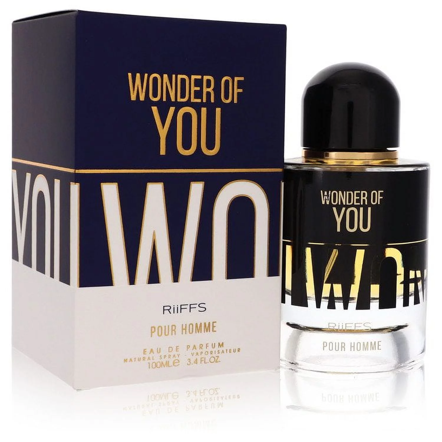 Riiffs Wonder Of You by Riiffs Eau De Parfum Spray 3.4 oz for Male