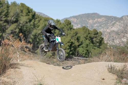 Razor Dirt Rocket Pro Spec, Performance eMoto Motocross Bike for Off-Road Mature Riders, 16Y+, 1600W Motor, 48V Lithium-Ion Battery, Up to 28MPH, Front Suspension & Link Tuned Rear Suspension System