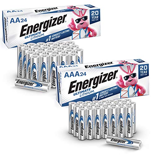 Energizer AA Batteries, Ultimate Double A Battery Lithium, 12 Count
