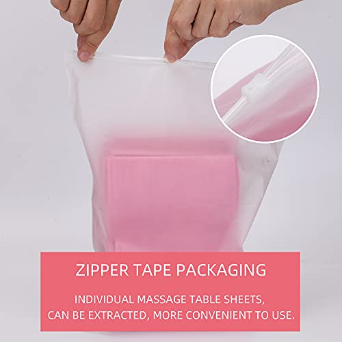 100 PCS Disposable Massage Table Sheets Non Woven Fabric SPA Bed Cover Breathable Polypropylene 31