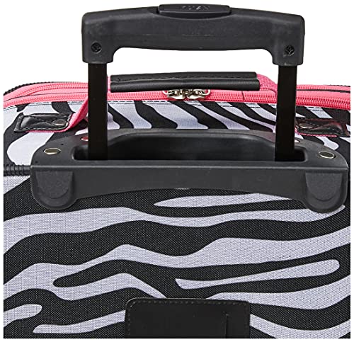 Rockland Fashion Expandable Softside Upright Luggage Set, Charcoal, 2-Piece (14/19)