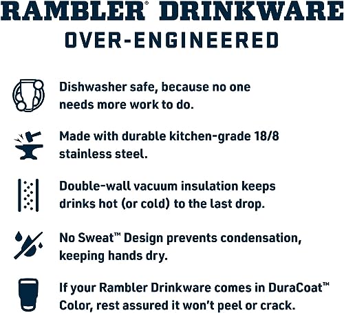 YETI Rambler Lowball, Vacuum Insulated Stainless Steel Stackable Lowball with MagSlider Lid, Stainless Steel, 10 oz (296 ml)