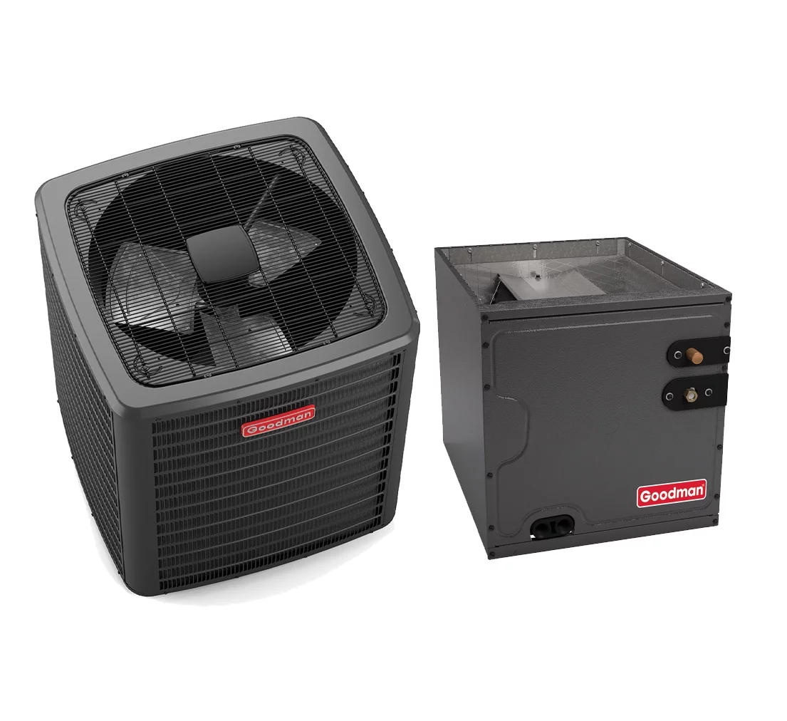 Goodman Classic Series 3 Ton 14.3 SEER2 Air Conditioning Condenser and Coil (21