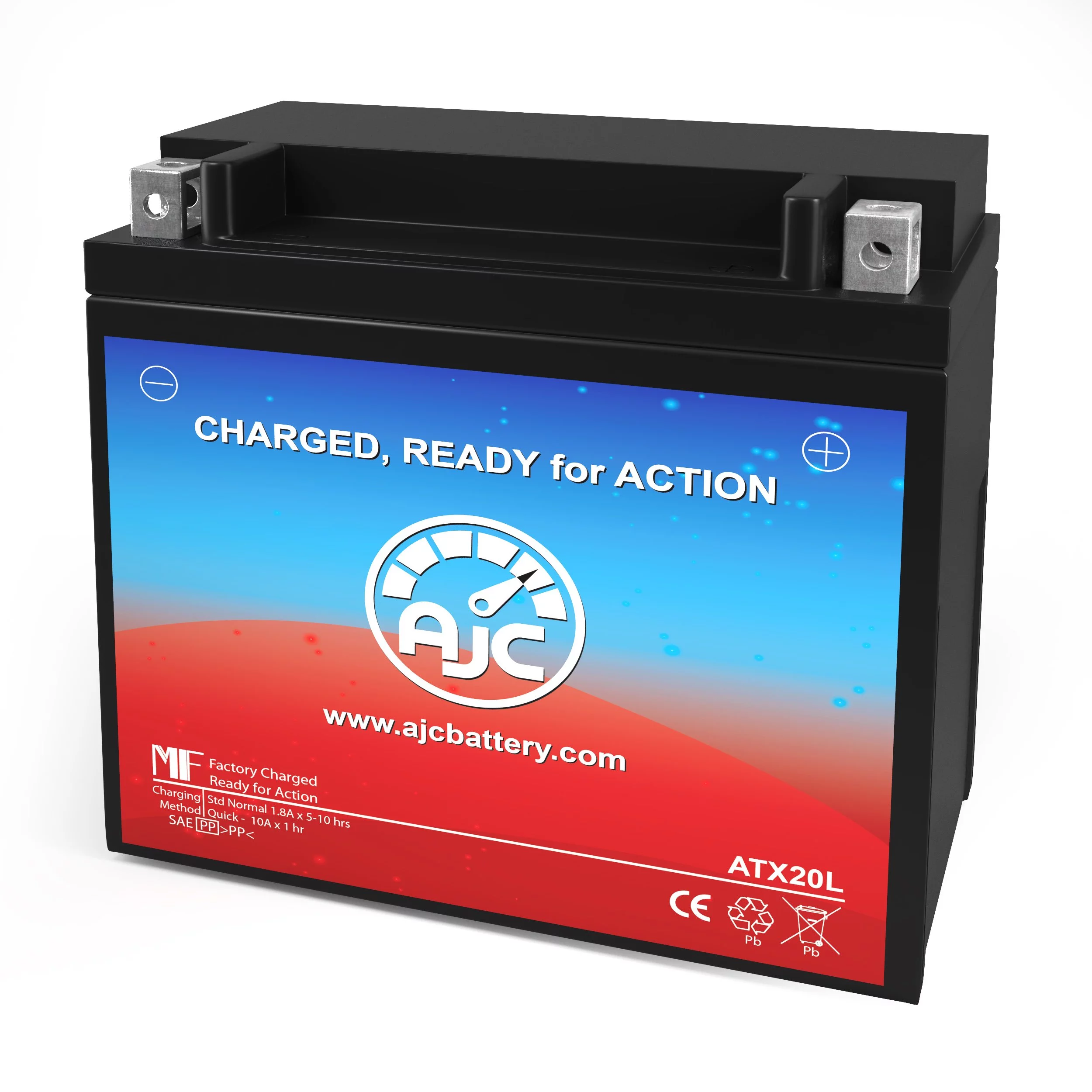 Yamaha FX10XT FX Nytro XTX 1.75 1000CC 12V Snowmobile Replacement Battery (2013-2014) - This Is an AJC Brand Replacement