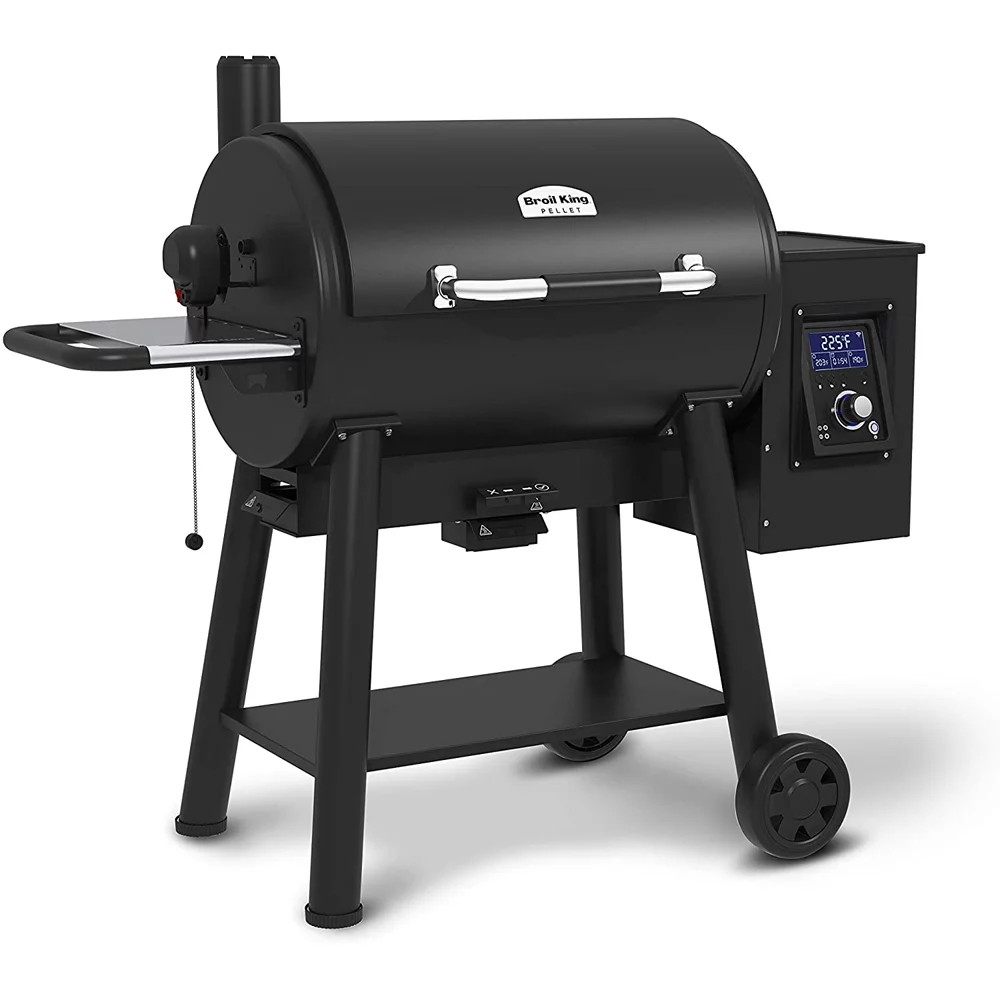 Broil King 496051 Regal Pellet 500 Grill, Black Bundle with Broil King 68488 Premium Grill Cover