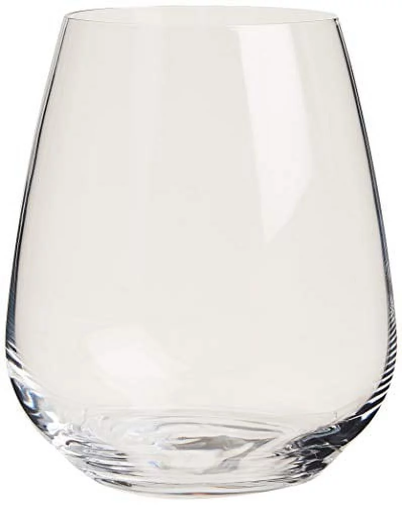 Luigi Bormioli Atelier Stemless Cabernet Wine Glass 23-1/4-Ounce, Set of 6