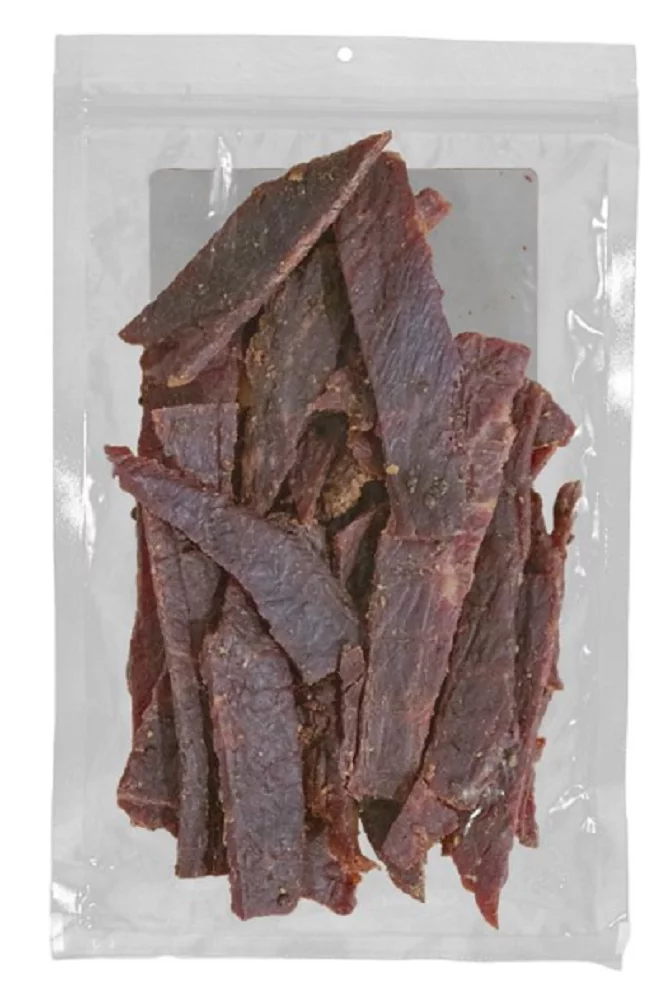 Iowa Smokehouse & Preferred Wholesale 253841 10 oz Cracked Black Pepper Flavor Beef Jerky - Pack of 6