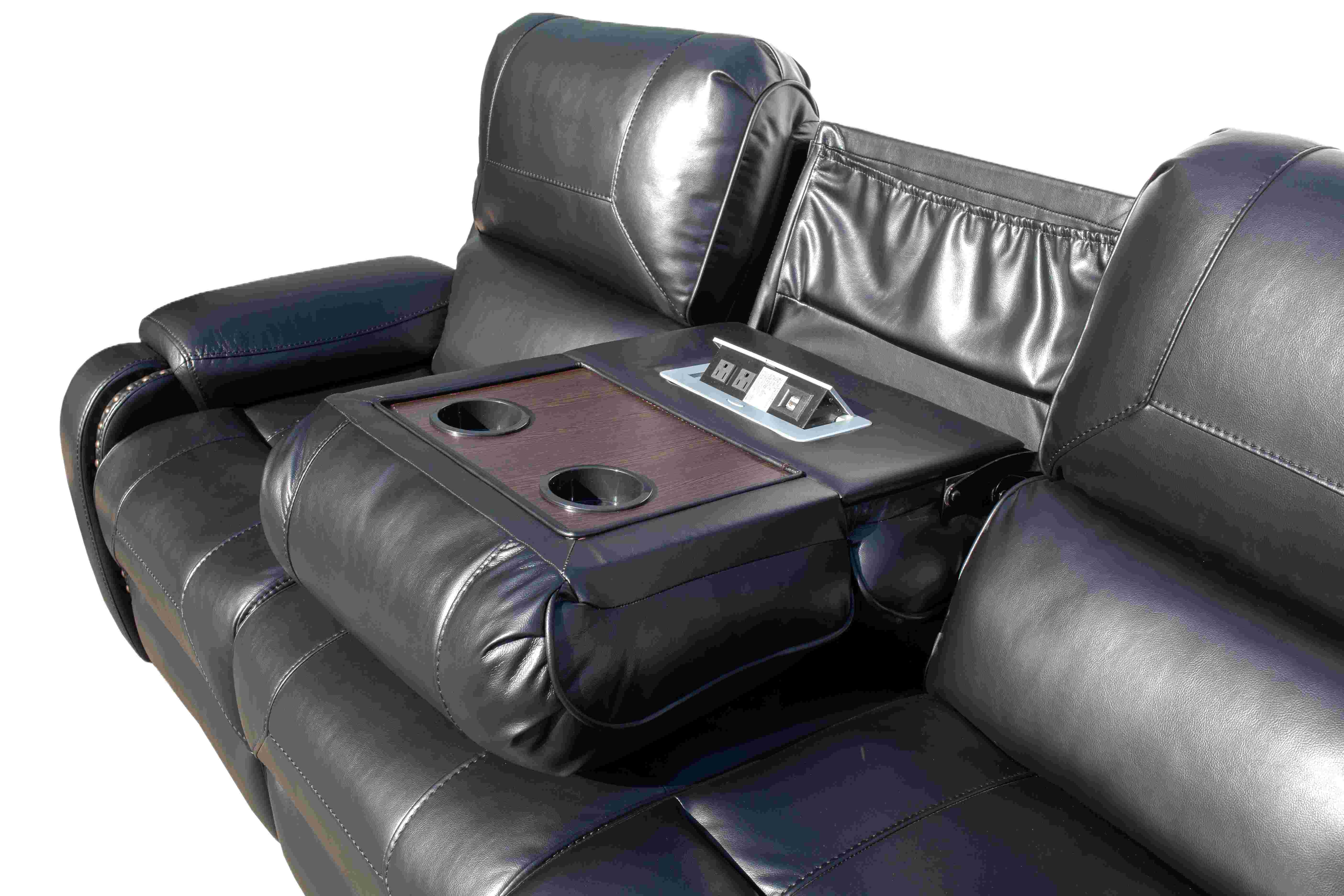 The Ruba 3 Piece Manual Motion Set (Sofa, Loveseat, & Chair)