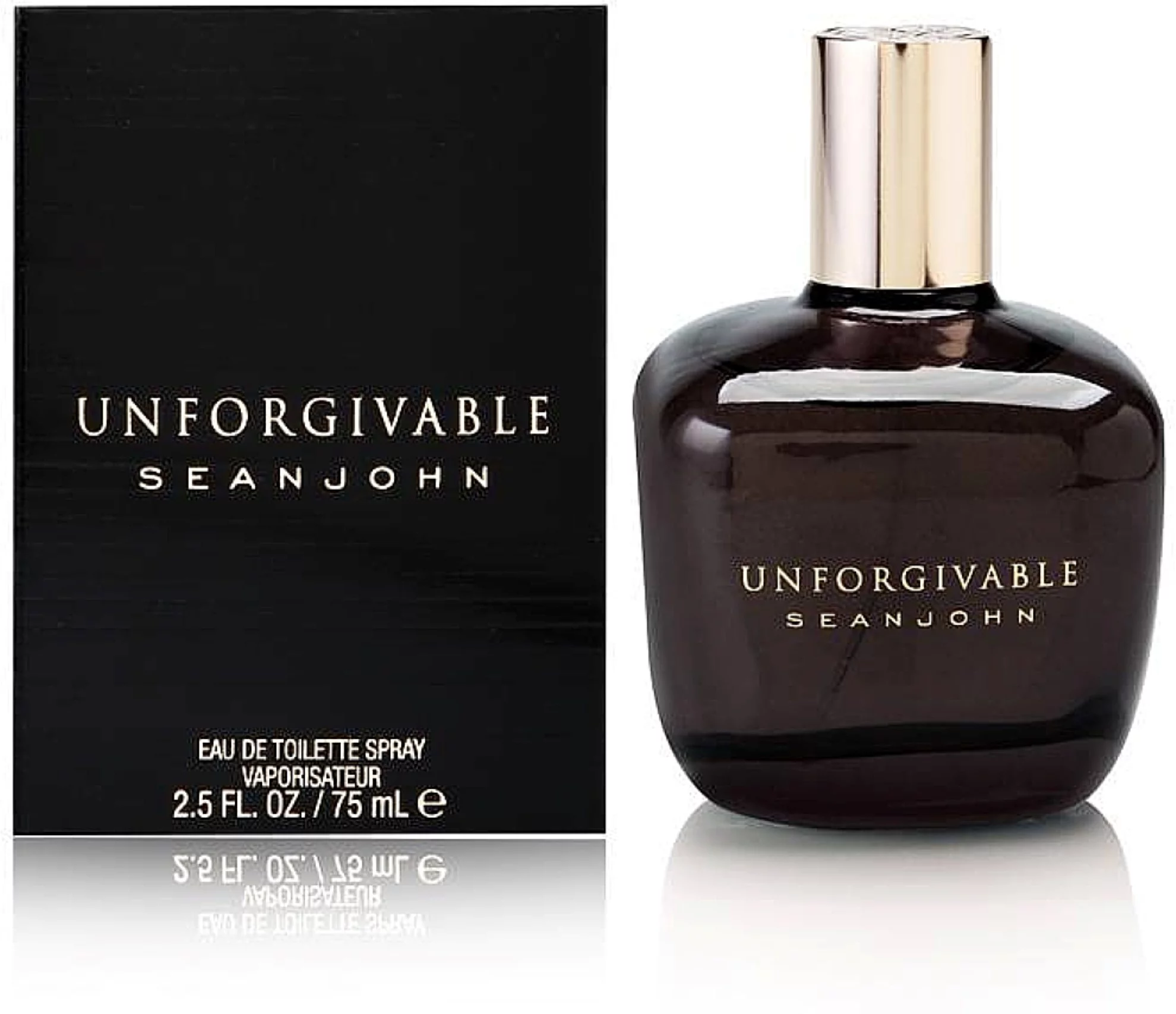 Sean John Unforgivable Eau De Toilette Spray For Men 2.50 oz (Pack of 2)