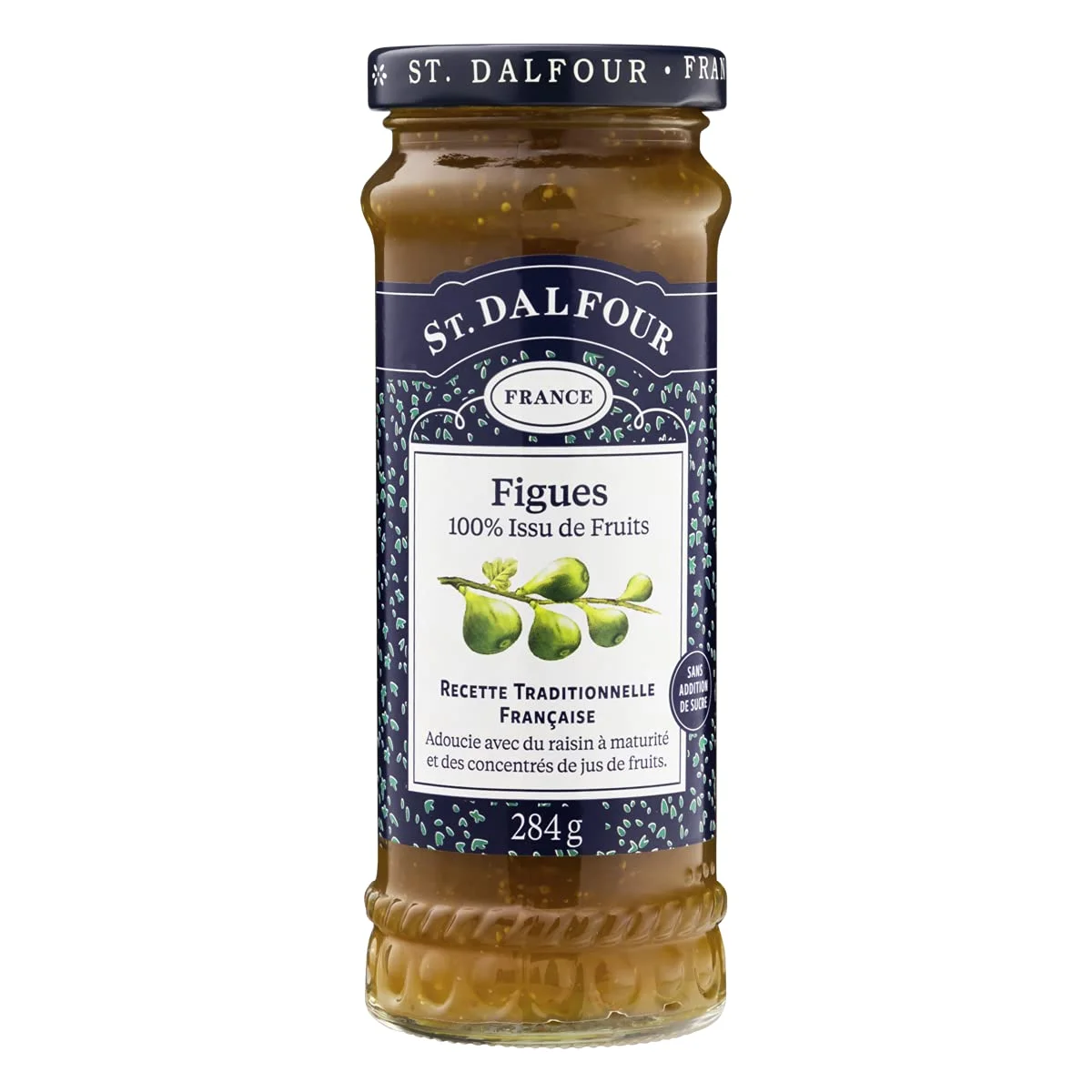 Charles Jacquin-St.Dalfour Consrv, Fig, 100% Fruit, 10-Ounce (Pack of 6)