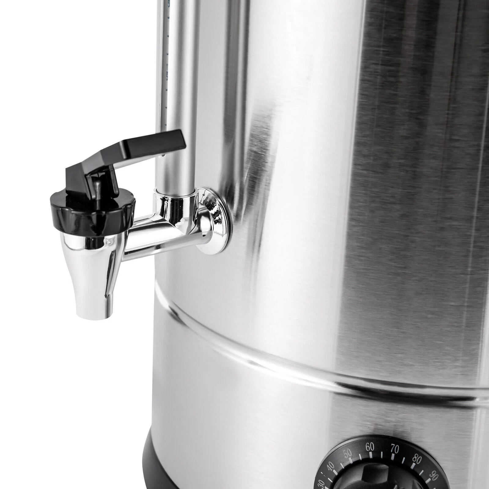 Commercial 12L Stainless Steel Coffee Urn 1KW Coffee Maker Hot Water Urn Home