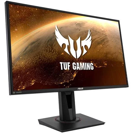 ASUS TUF Gaming VG279QM 27" Full HD 1920 x 1080 1 ms (GTG) 280Hz (Overclocking) 2 x HDMI, DisplayPort G-SYNC ELMB SYNC HDR Built-in Speakers LED Backlit Height Adjustable IPS Gaming Monitor