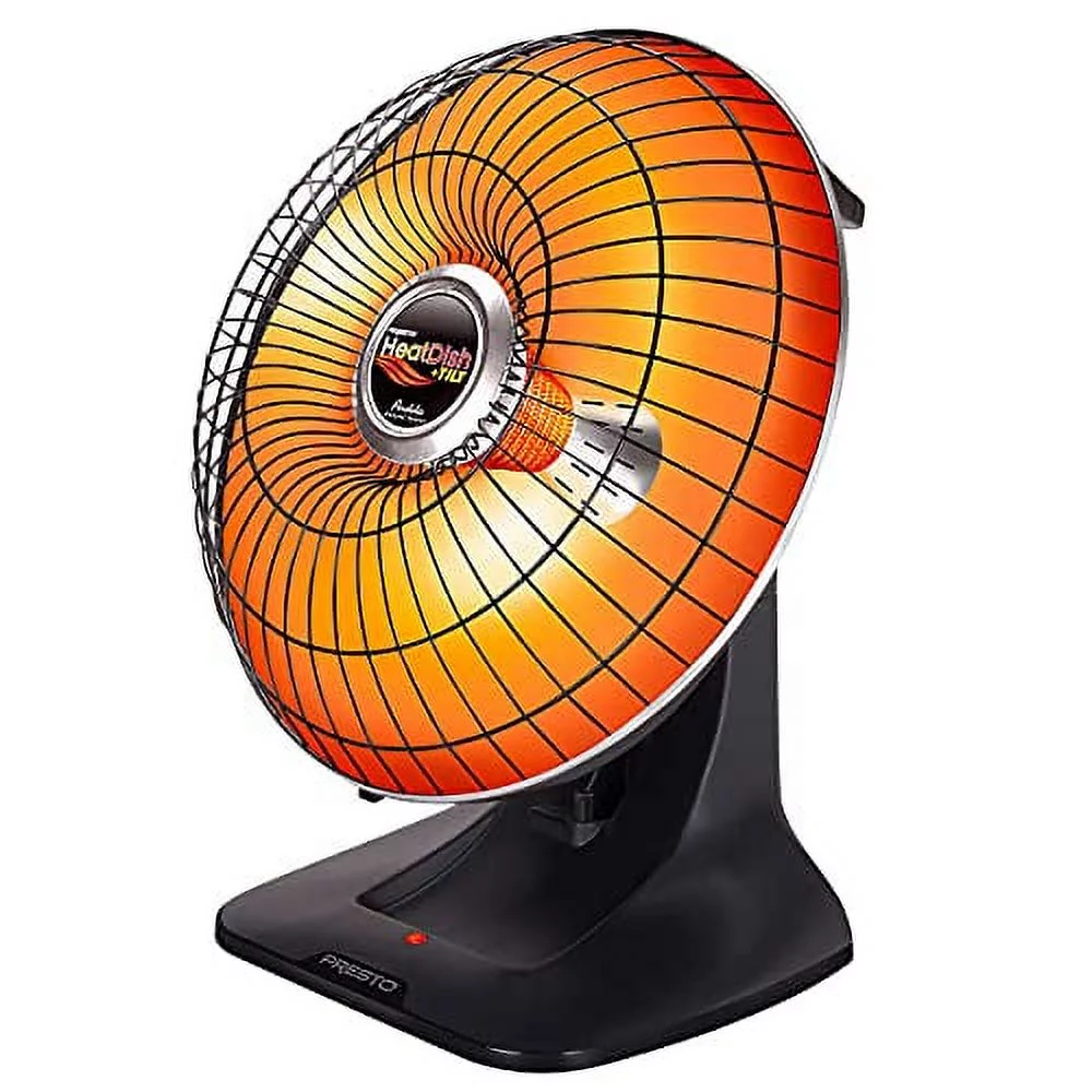 Presto Heatdish Plus Parabolic Heater Designed By Presto Engineers in Wisconsin