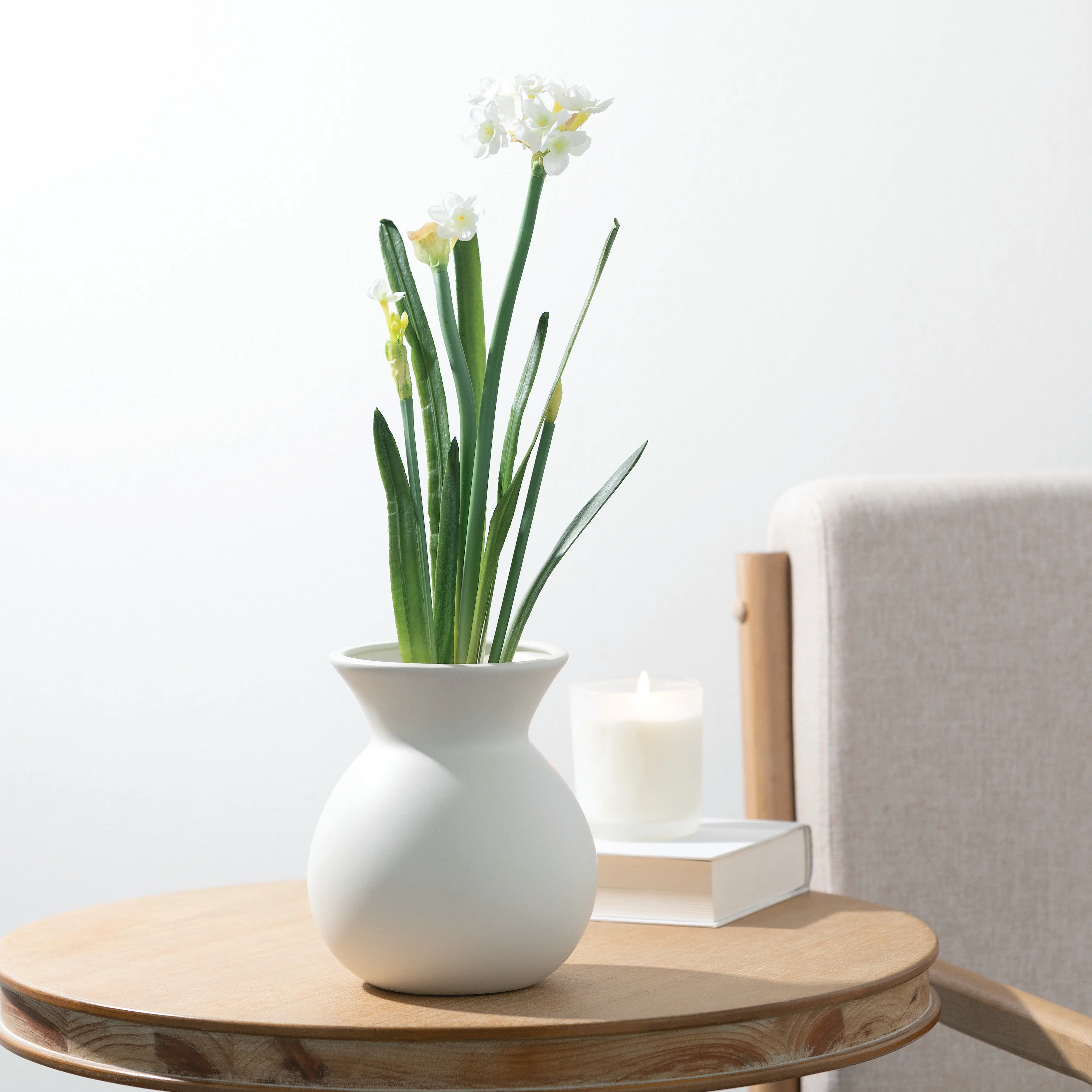 Sullivans Artificial Paperwhite With Bulb Stem 20