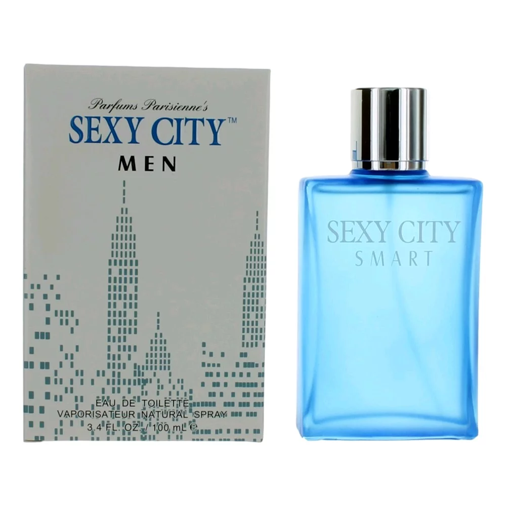 Sexy City Smart by SexyCity, 3.4 oz Eau De Toilette Spray for Men