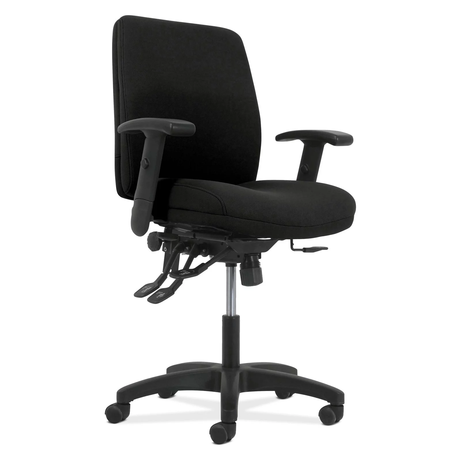 The Hon  Network Series Seat Control Task Chair, Black