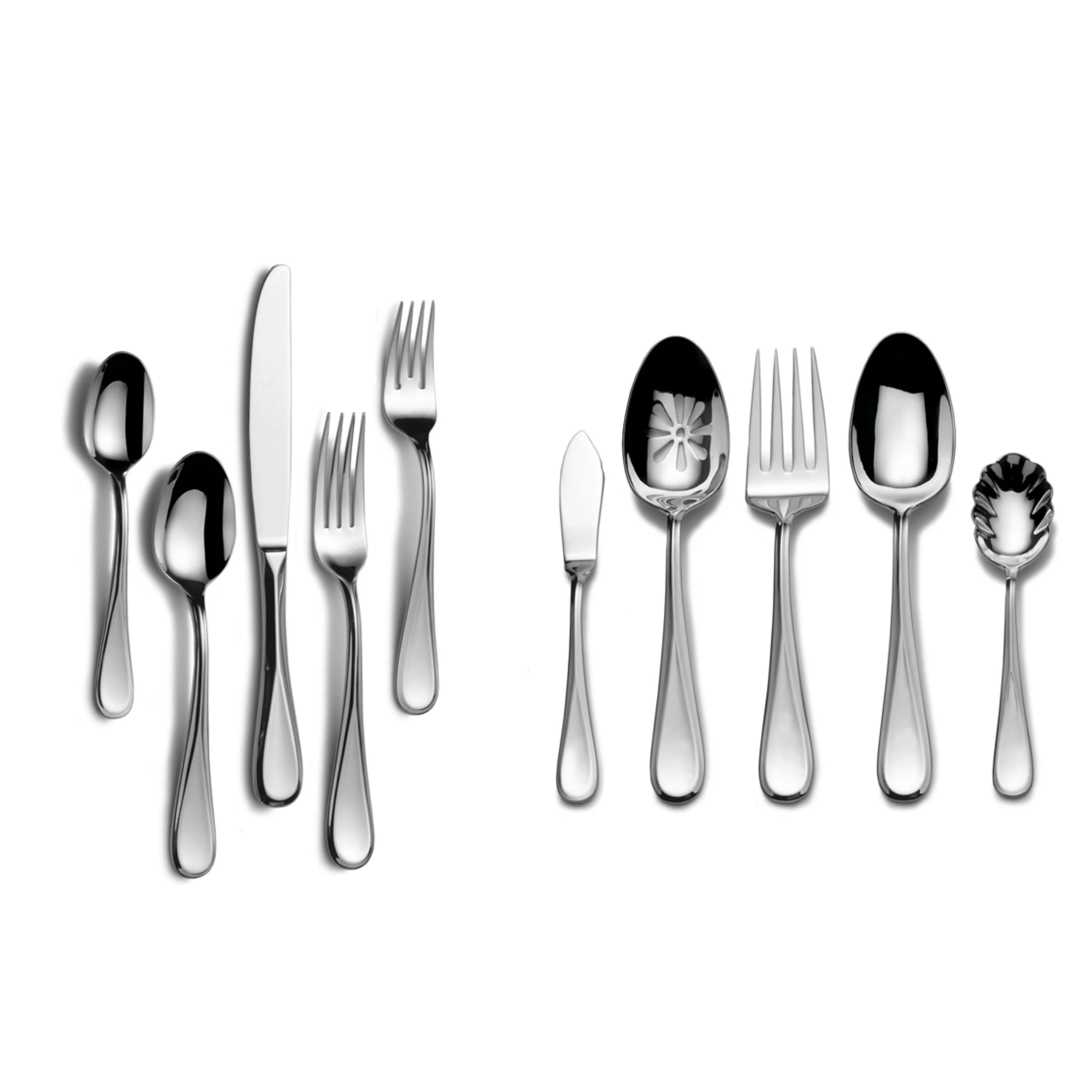 Mikasa Bravo 20-piece 18.10 Stainless Steel Flatware/Silverware Set, Service for 4