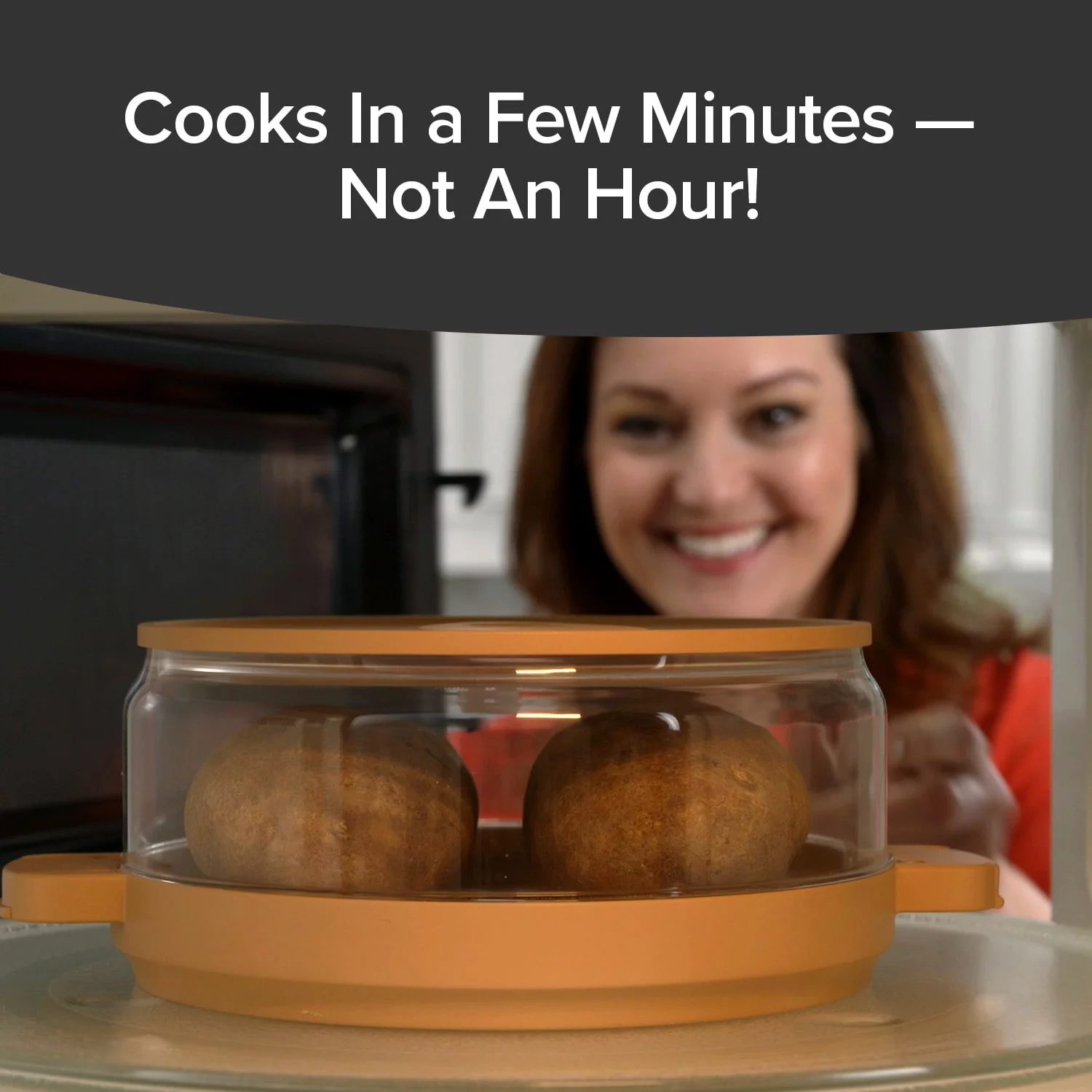 Yummy Can Potatoes 2 Pack AS-SEEN-ON-TV Baked Potatoes from Your Microwave in Minutes